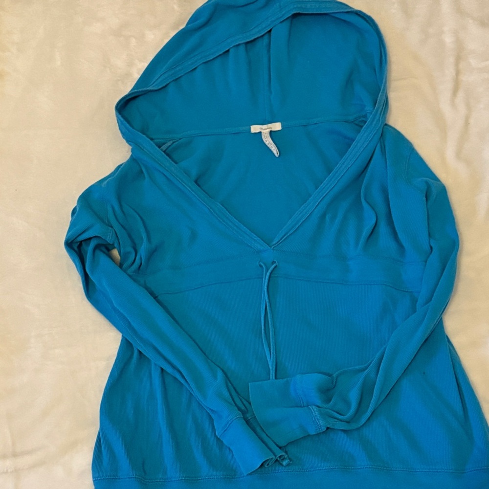 Old Navy Women's Long Sleeve Teal Top